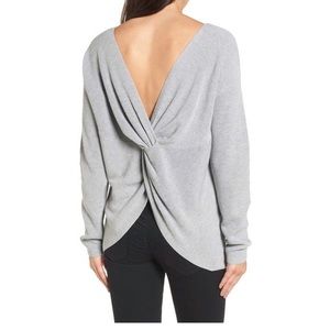 Halogen Twist Back Sweater